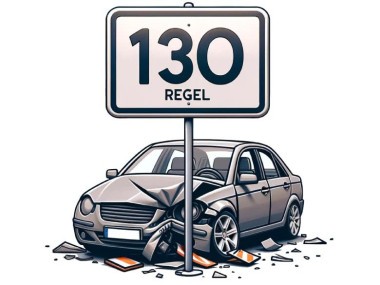 unfall-auto-totalschaden-130-regel-schild-380